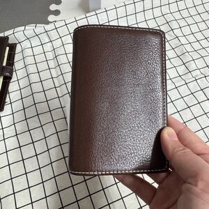 M5 Planner Brown Leather Bifold